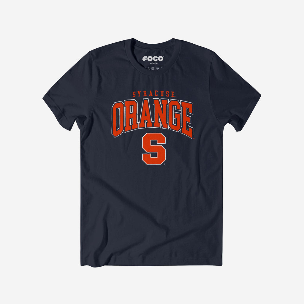 Syracuse Orange Classic Logo T-Shirt FOCO Navy S - FOCO.com