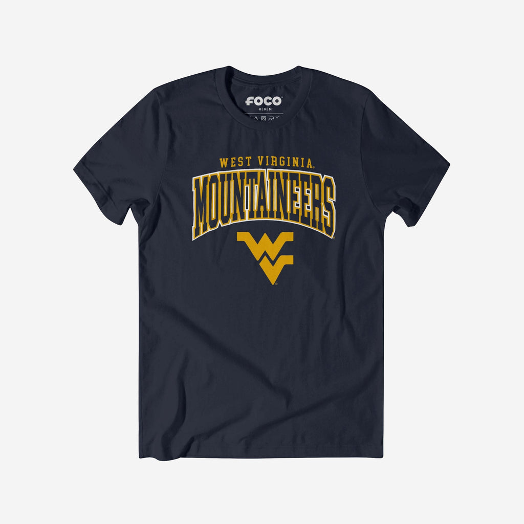 West Virginia Mountaineers Classic Logo T-Shirt FOCO Navy S - FOCO.com