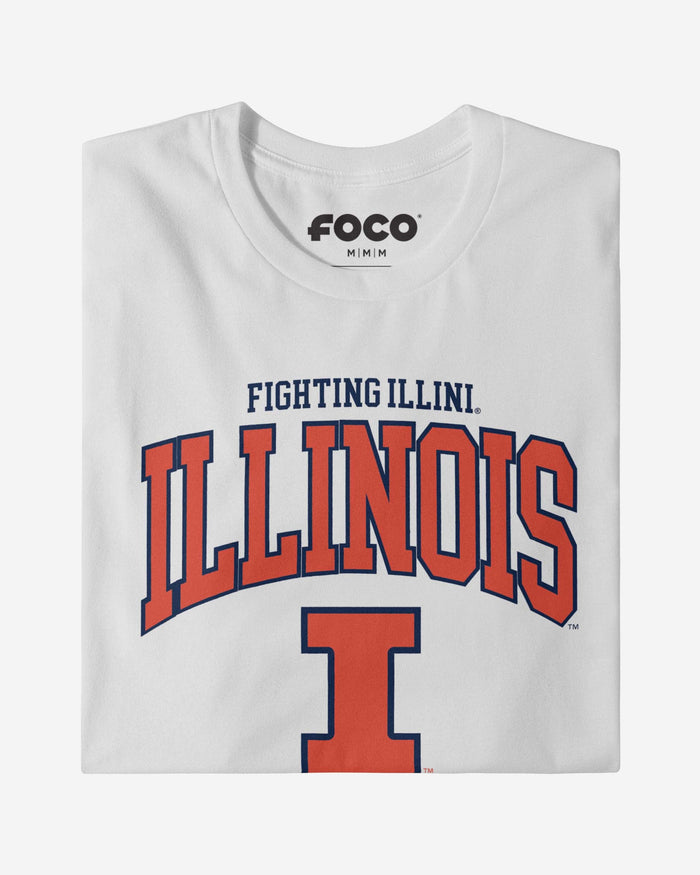 Illinois Fighting Illini Classic Logo T-Shirt FOCO - FOCO.com