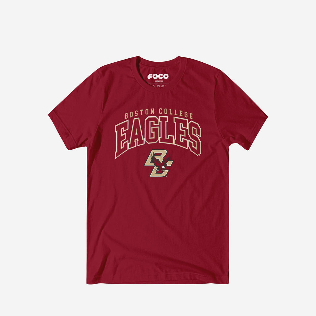 Boston College Eagles Classic Logo T-Shirt FOCO Cardinal S - FOCO.com