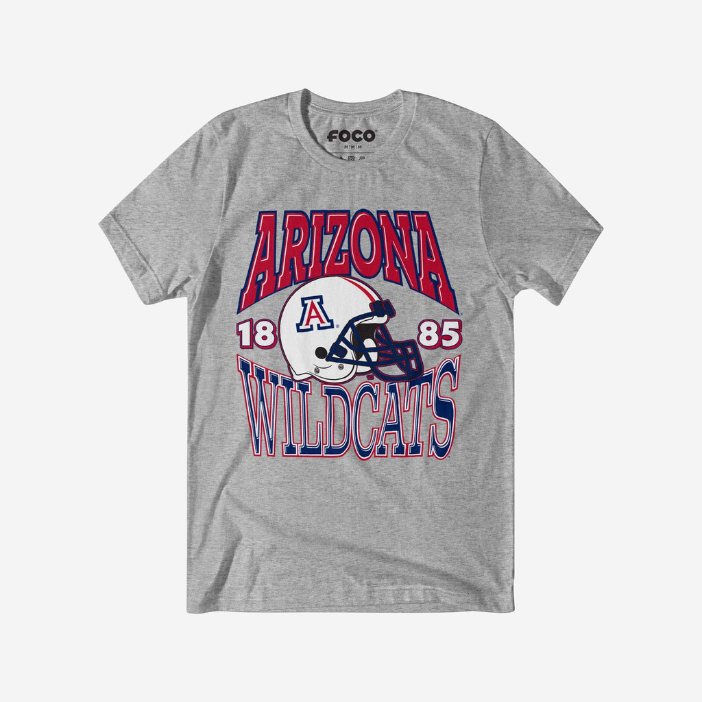 Arizona Wildcats Classic Team Helmet T-Shirt FOCO S - FOCO.com