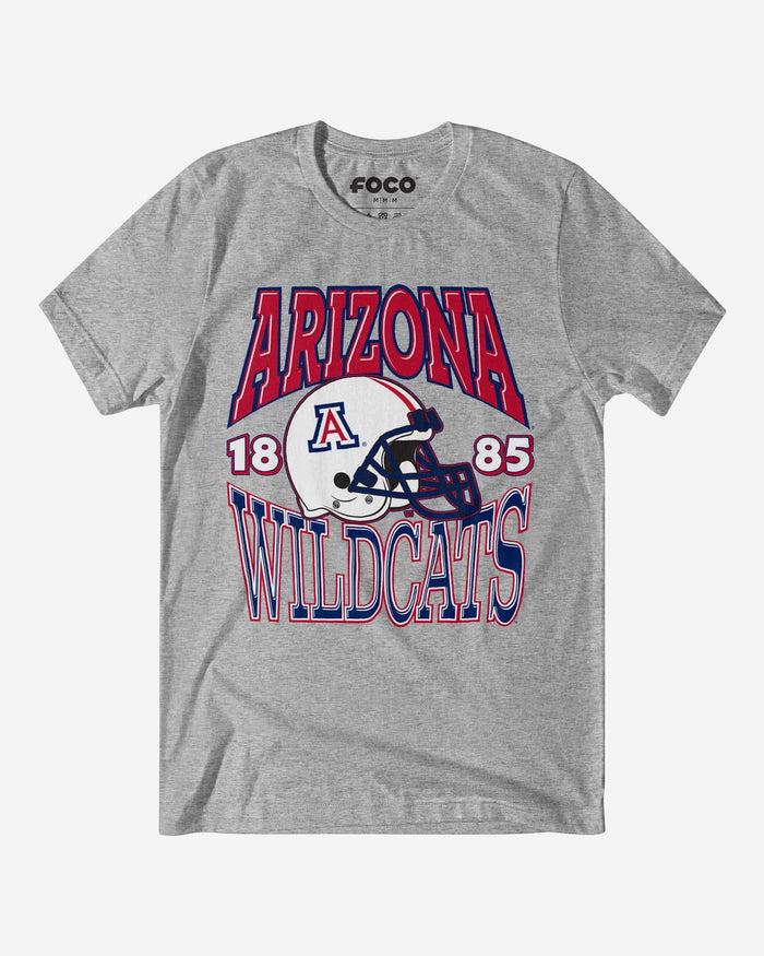 Arizona Wildcats Classic Team Helmet T-Shirt FOCO S - FOCO.com