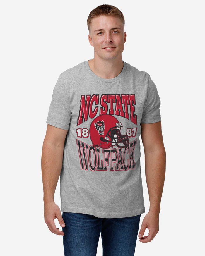 NC State Wolfpack Classic Team Helmet T-Shirt FOCO - FOCO.com