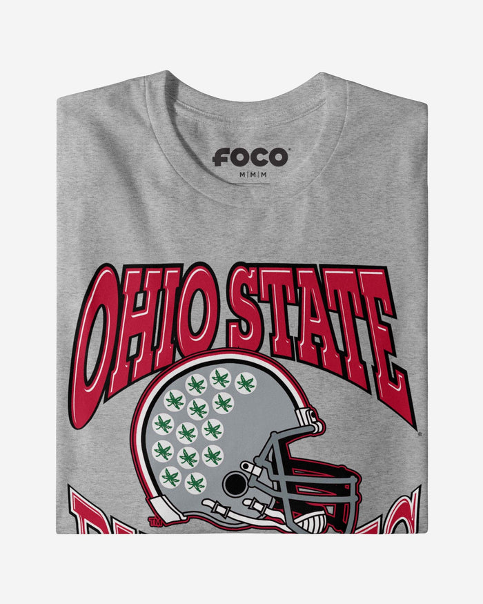 Ohio State Buckeyes Classic Team Helmet T-Shirt FOCO - FOCO.com