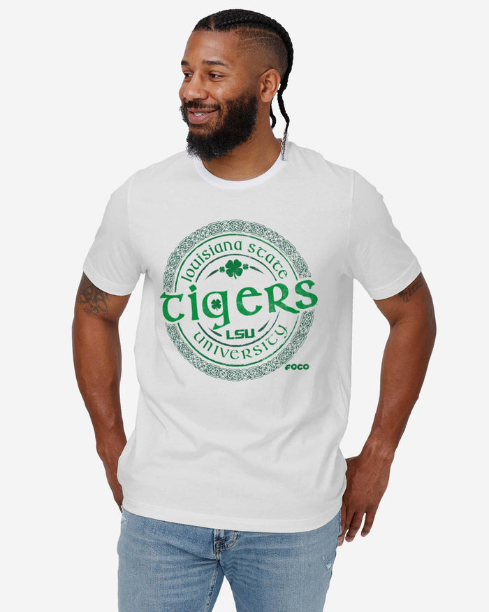 LSU Tigers Clover Crest T-Shirt FOCO - FOCO.com