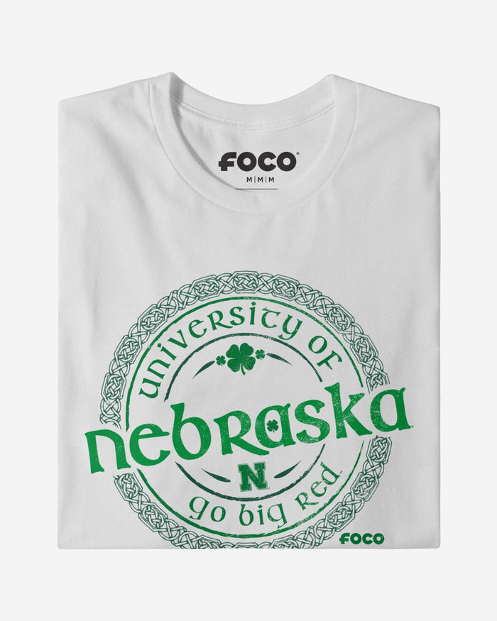 Nebraska Cornhuskers Clover Crest T-Shirt FOCO - FOCO.com