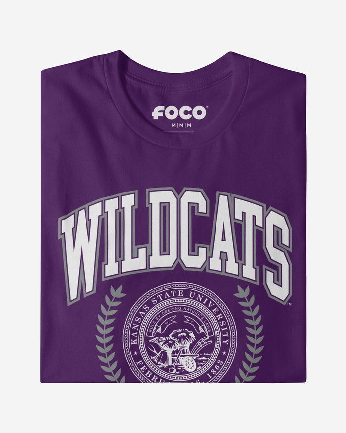 Kansas State Wildcats Team Crest T-Shirt FOCO - FOCO.com