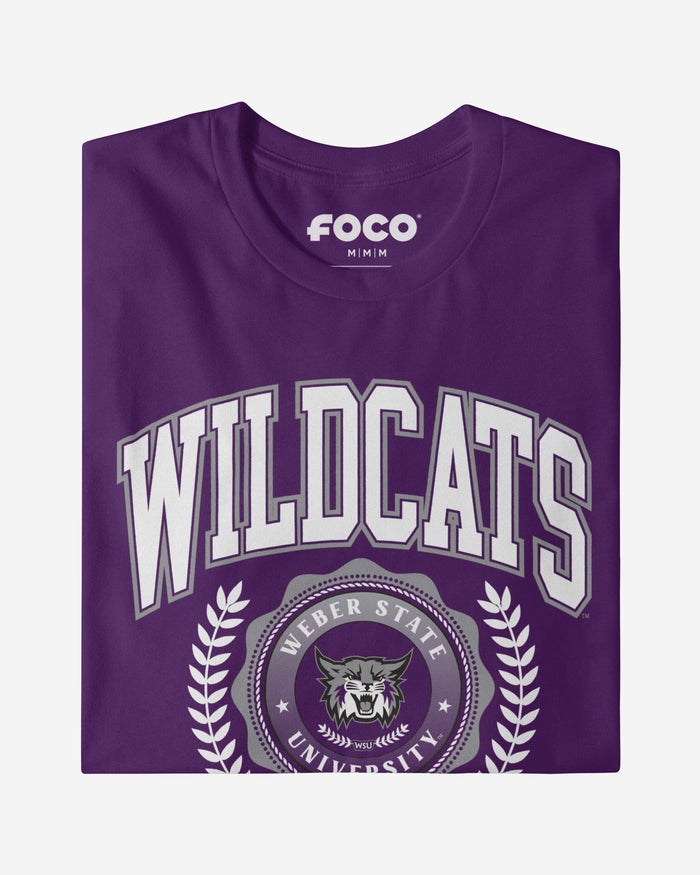 Weber State Wildcats Team Crest T-Shirt FOCO - FOCO.com