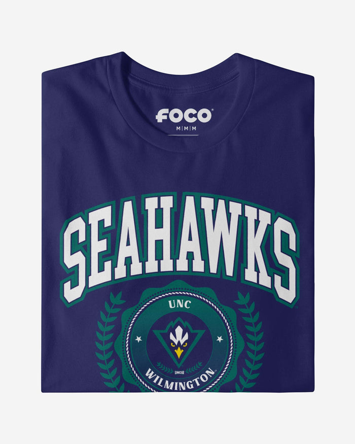 UNC Wilmington Seahawks Team Crest T-Shirt FOCO - FOCO.com