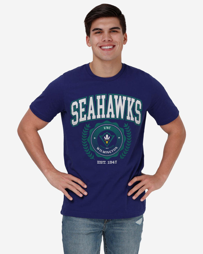 UNC Wilmington Seahawks Team Crest T-Shirt FOCO - FOCO.com