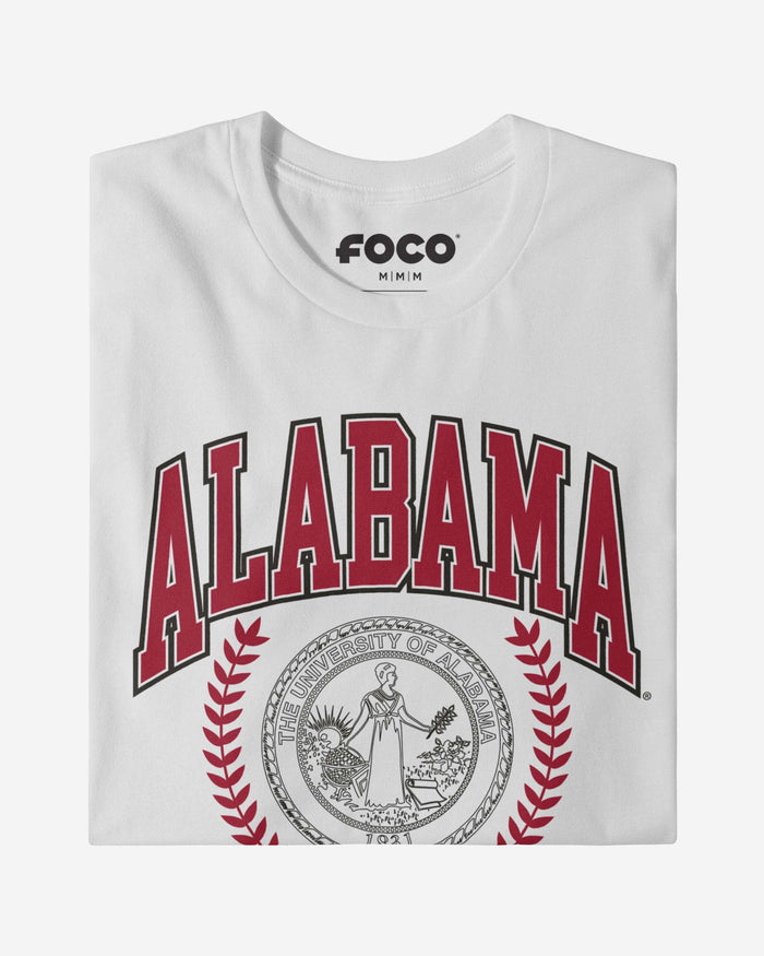 Alabama Crimson Tide Team Crest T-Shirt FOCO - FOCO.com