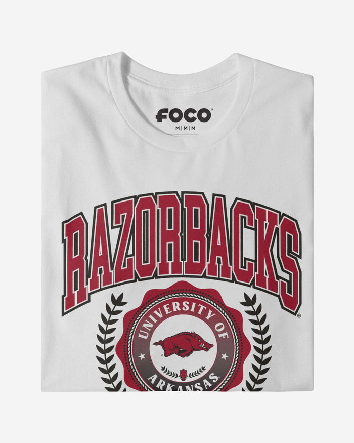 Arkansas Razorbacks Team Crest T-Shirt FOCO - FOCO.com