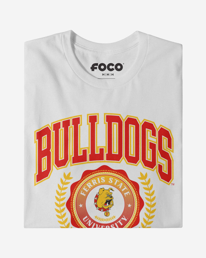 Ferris State Bulldogs Team Crest T-Shirt FOCO - FOCO.com