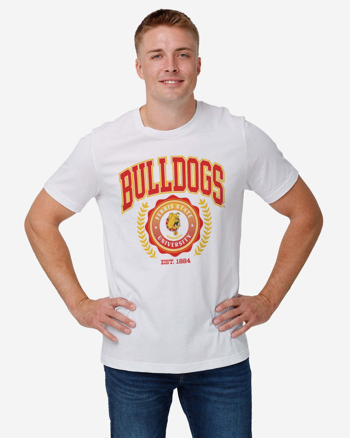 Ferris State Bulldogs Team Crest T-Shirt FOCO - FOCO.com