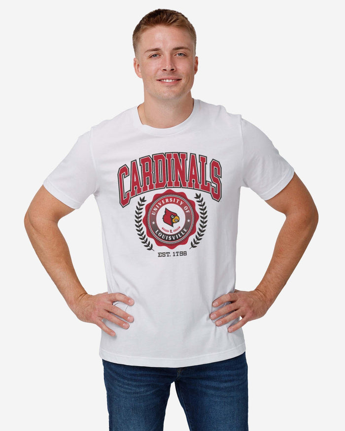 Louisville Cardinals Team Crest T-Shirt FOCO - FOCO.com