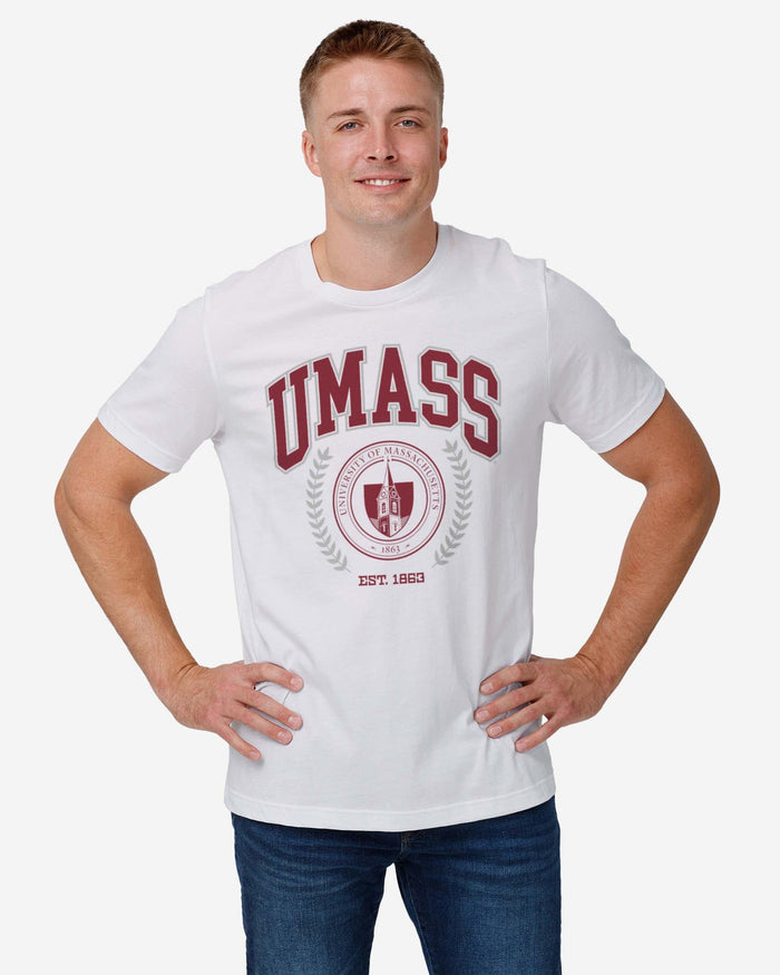 UMass Minutemen Team Crest T-Shirt FOCO - FOCO.com