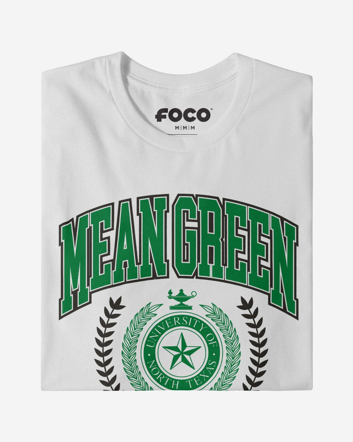 North Texas Mean Green Team Crest T-Shirt FOCO - FOCO.com