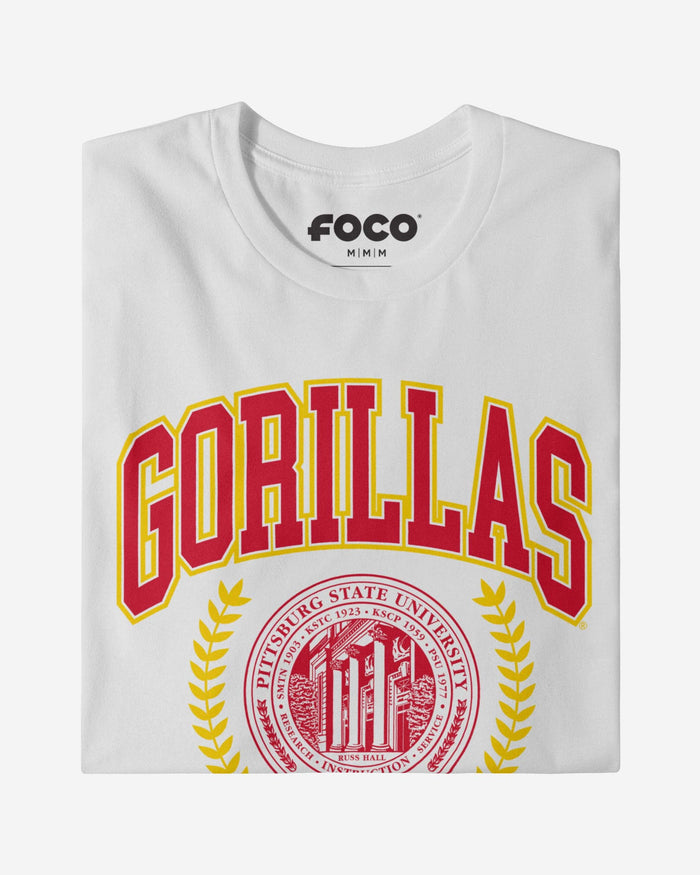 Pittsburg State Gorillas Team Crest T-Shirt FOCO - FOCO.com