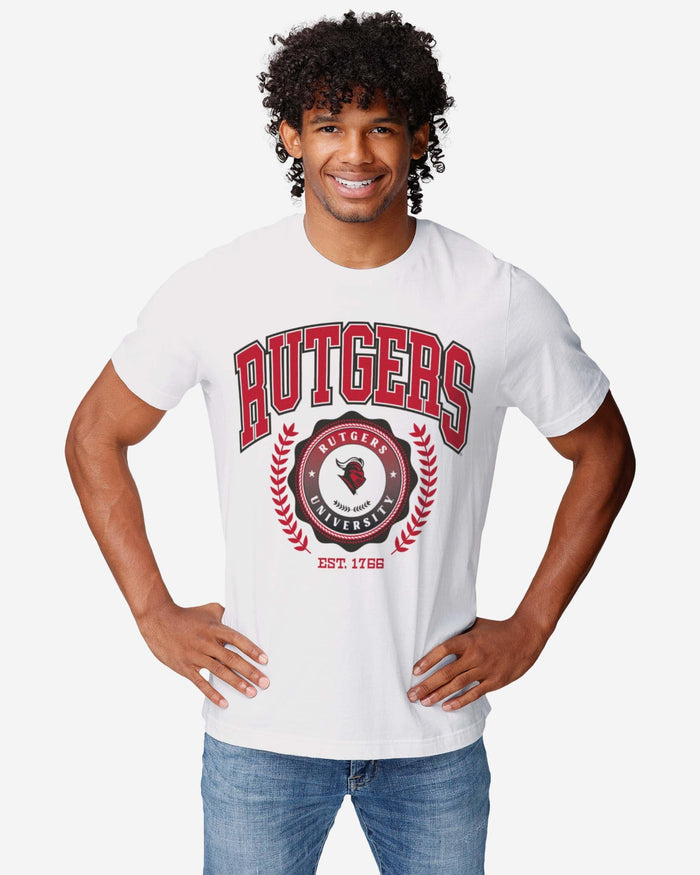 Rutgers Scarlet Knights Team Crest T-Shirt FOCO - FOCO.com