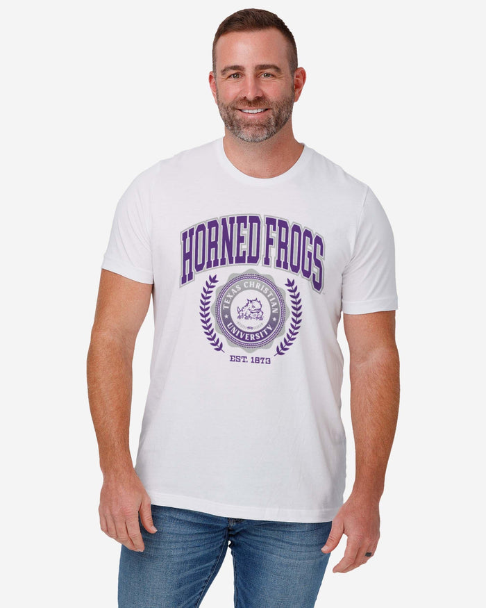 TCU Horned Frogs Team Crest T-Shirt FOCO - FOCO.com