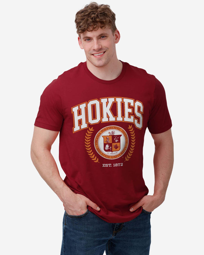 Virginia Tech Hokies Team Crest T-Shirt FOCO - FOCO.com