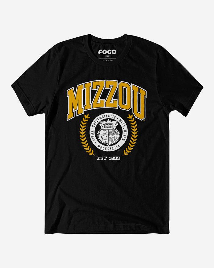 Missouri Tigers Team Crest T-Shirt FOCO Black S - FOCO.com