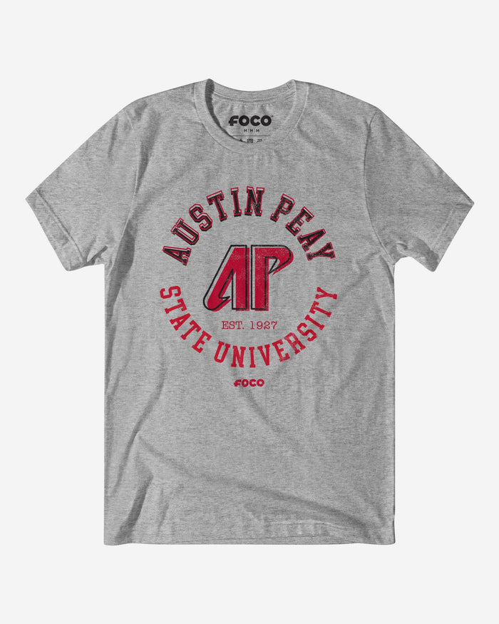 Austin Peay Governors Circle Vintage T-Shirt FOCO S - FOCO.com