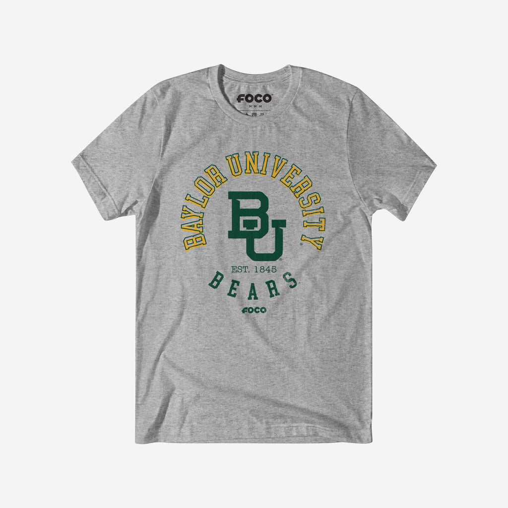 Baylor Bears Circle Vintage T-Shirt FOCO - FOCO.com