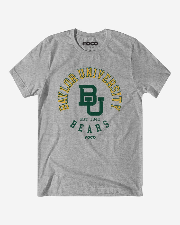 Baylor Bears Circle Vintage T-Shirt FOCO - FOCO.com