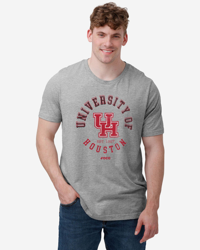 Houston Cougars Circle Vintage T-Shirt FOCO - FOCO.com