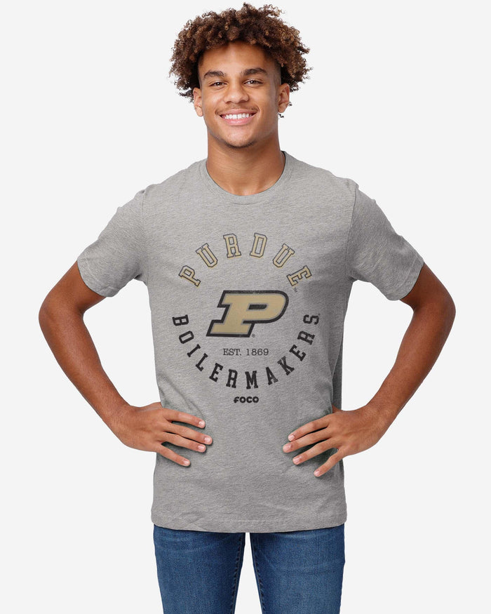 Purdue Boilermakers Circle Vintage T-Shirt FOCO - FOCO.com