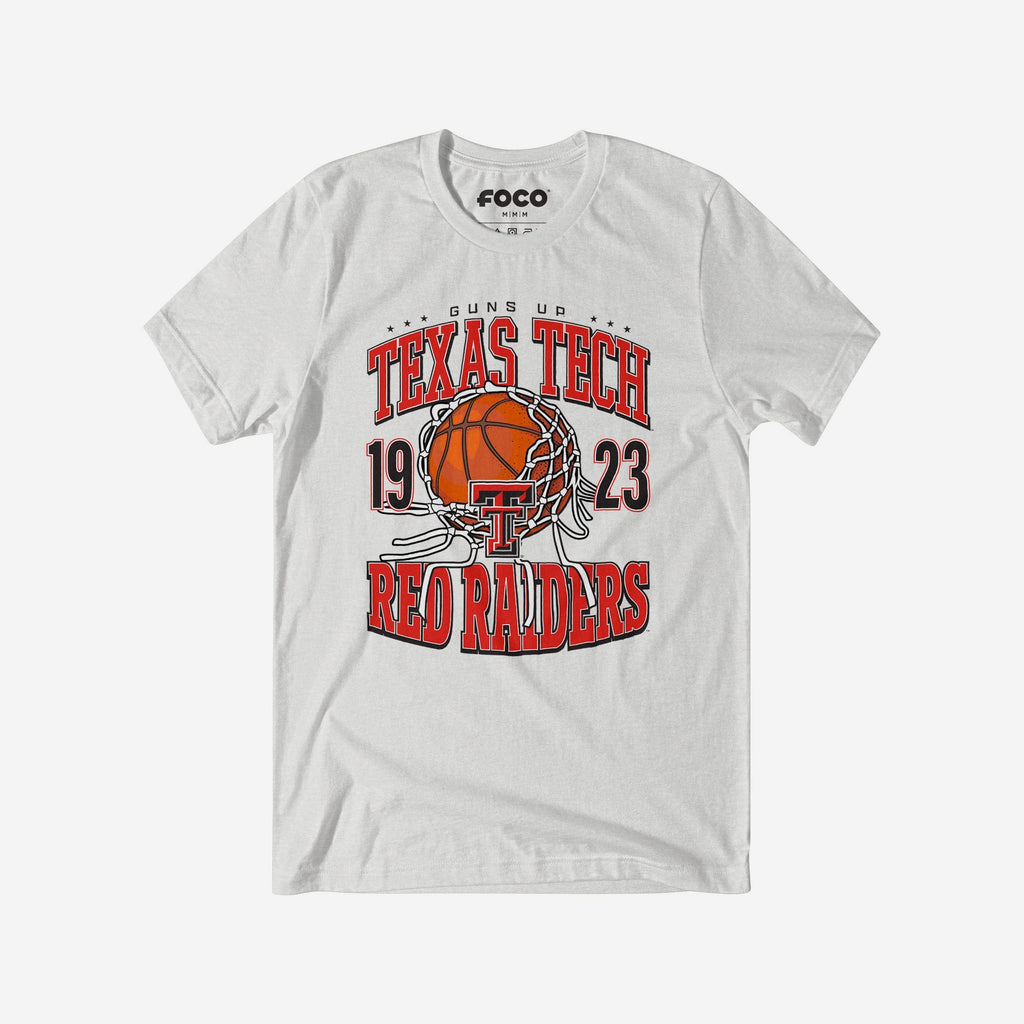 Texas Tech Red Raiders Cut The Net T-Shirt FOCO S - FOCO.com