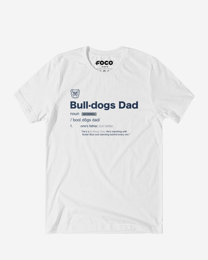 Butler Bulldogs Dad Definition T-Shirt FOCO S - FOCO.com
