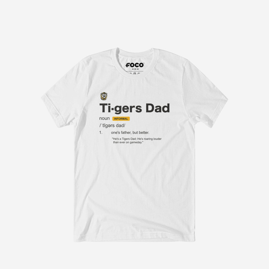 Fort Hays State Tigers Dad Definition T-Shirt FOCO S - FOCO.com