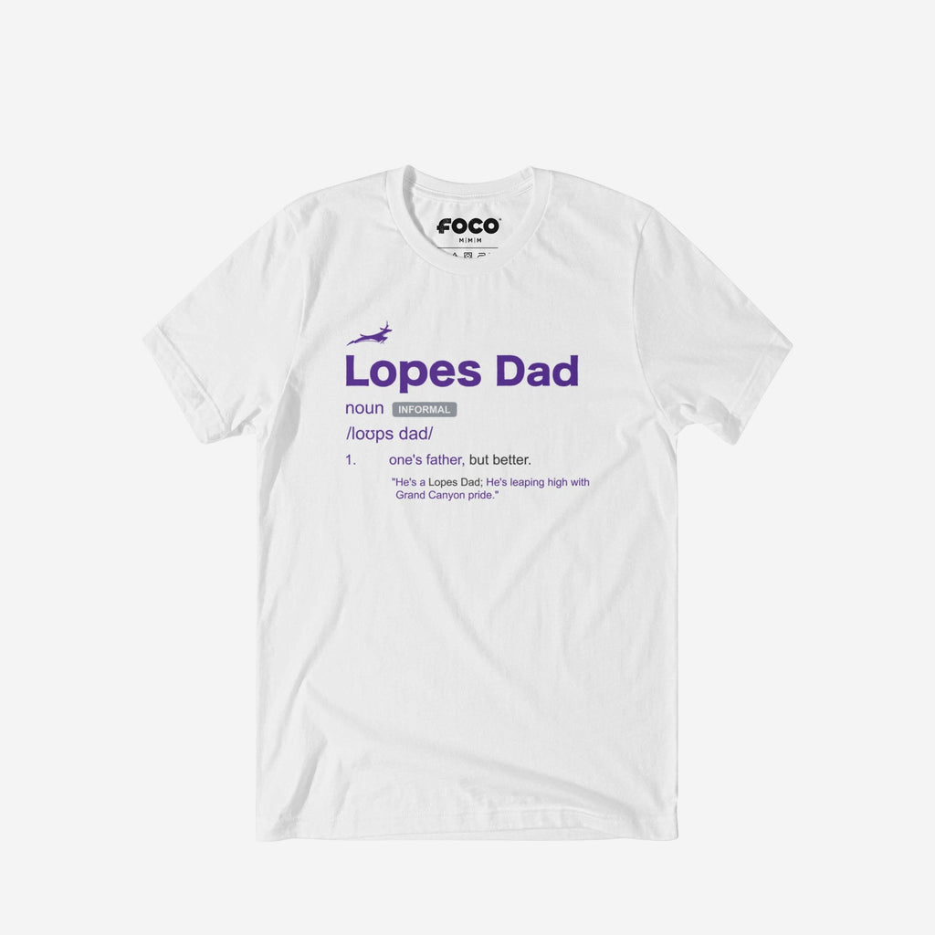Grand Canyon Antelopes Dad Definition T-Shirt FOCO S - FOCO.com