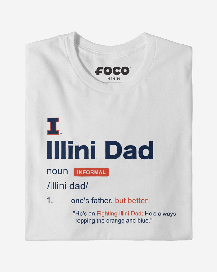 Illinois Fighting Illini Dad Definition T-Shirt
