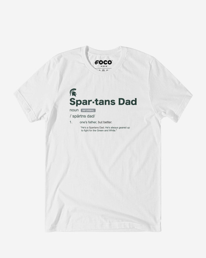 Michigan State Spartans Dad Definition T-Shirt FOCO S - FOCO.com