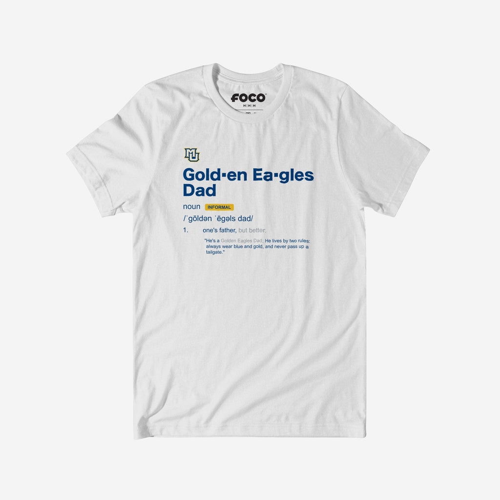 Marquette Golden Eagles Dad Definition T-Shirt FOCO S - FOCO.com