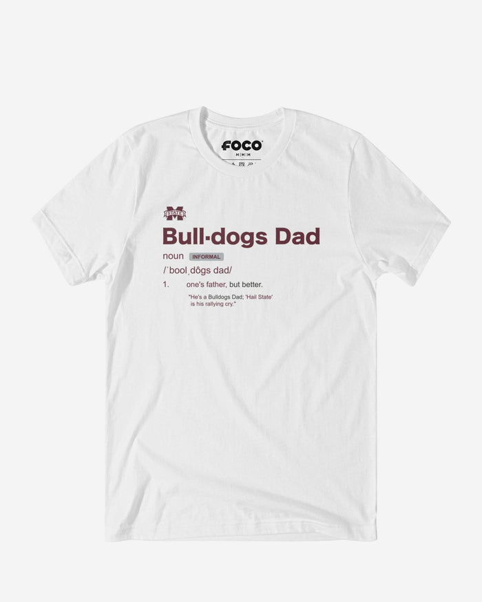 Mississippi State Bulldogs Dad Definition T-Shirt FOCO S - FOCO.com