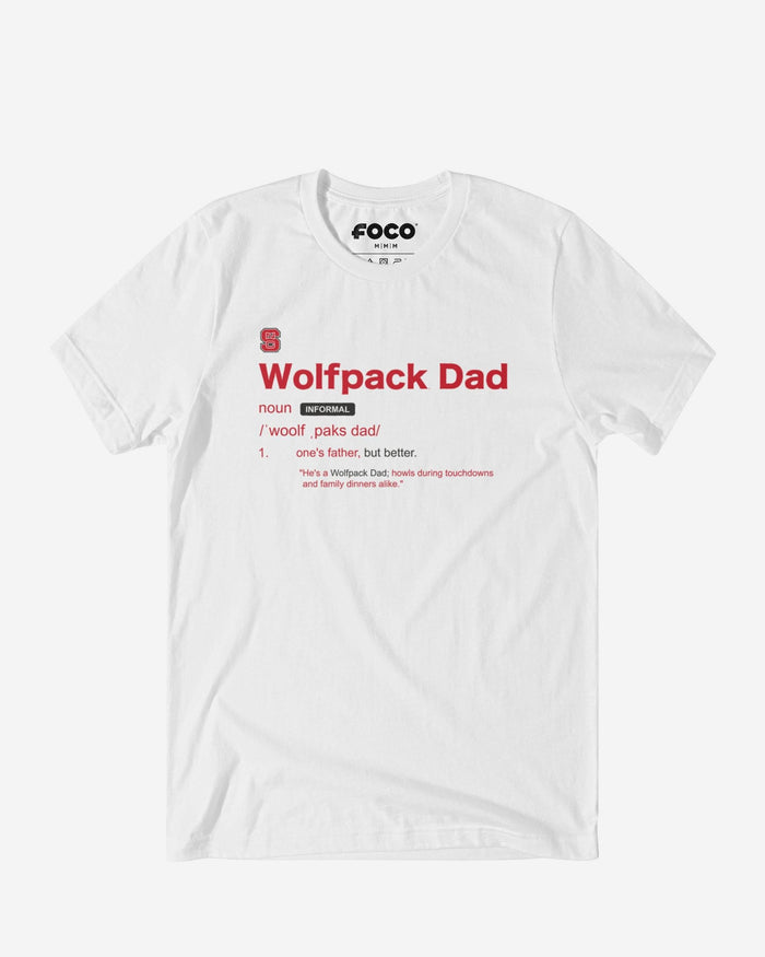 NC State Wolfpack Dad Definition T-Shirt FOCO S - FOCO.com