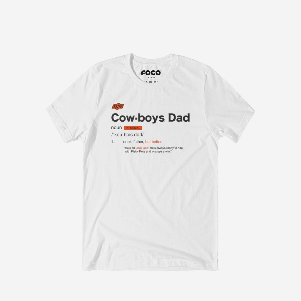 Oklahoma State Cowboys Dad Definition T-Shirt FOCO S - FOCO.com