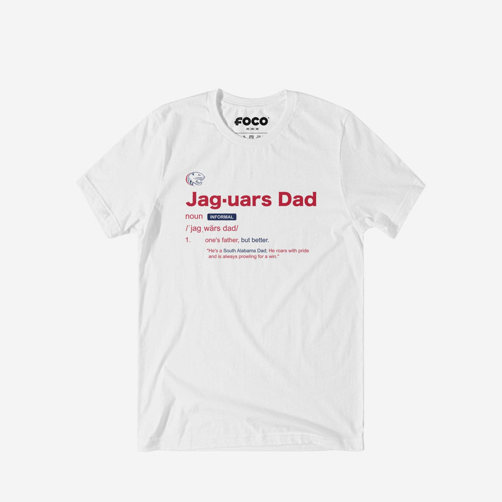 South Alabama Jaguars Dad Definition T-Shirt FOCO S - FOCO.com