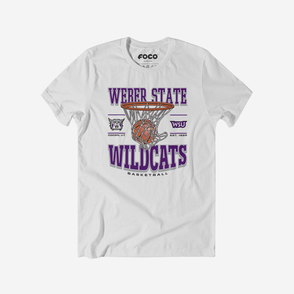 Weber State Wildcats Game Time T-Shirt FOCO S - FOCO.com