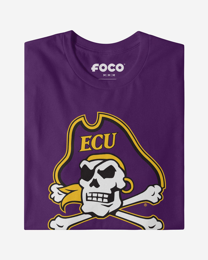 East Carolina Pirates Primary Logo Long Sleeve T-Shirt FOCO - FOCO.com