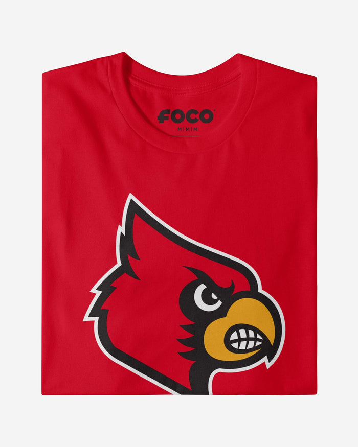 Louisville Cardinals Primary Logo Long Sleeve T-Shirt FOCO - FOCO.com