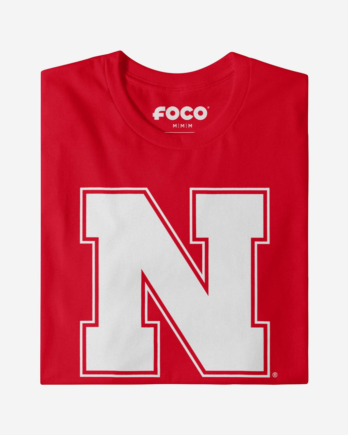 Nebraska Cornhuskers Primary Logo Long Sleeve T-Shirt FOCO - FOCO.com