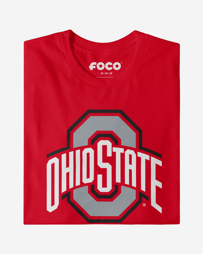 Ohio State Buckeyes Primary Logo Long Sleeve T-Shirt FOCO - FOCO.com