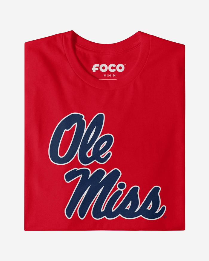 Ole Miss Rebels Primary Logo Long Sleeve T-Shirt FOCO - FOCO.com