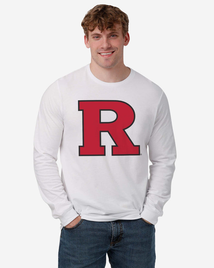 Rutgers Scarlet Knights Primary Logo Long Sleeve T-Shirt FOCO - FOCO.com