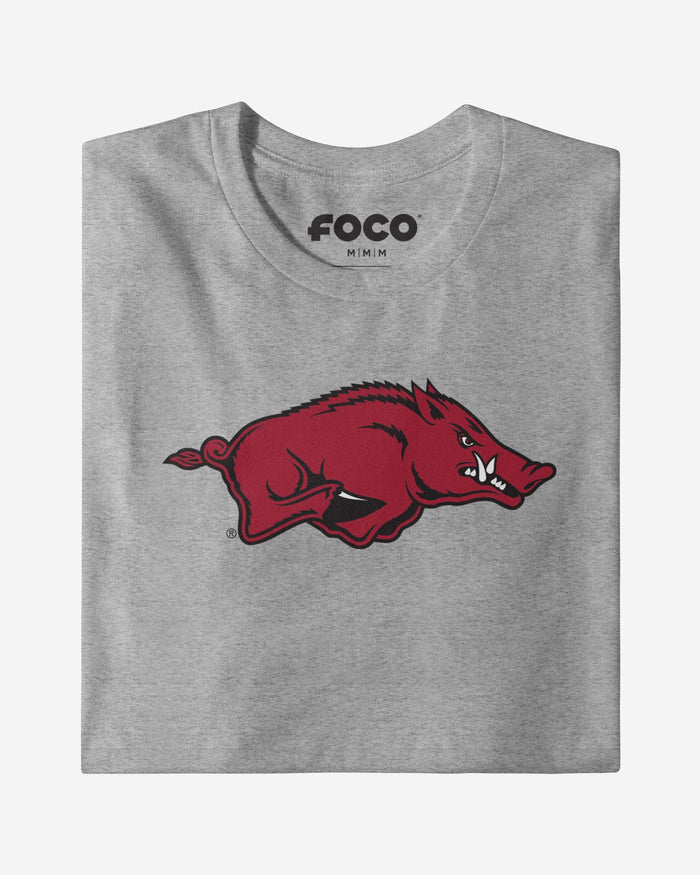 Arkansas Razorbacks Primary Logo Long Sleeve T-Shirt FOCO - FOCO.com